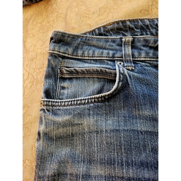 LEE Modern Series L342 Jeans Men Size 34x30 Straight Fit Medium Dark Wash - Picture 7 of 11